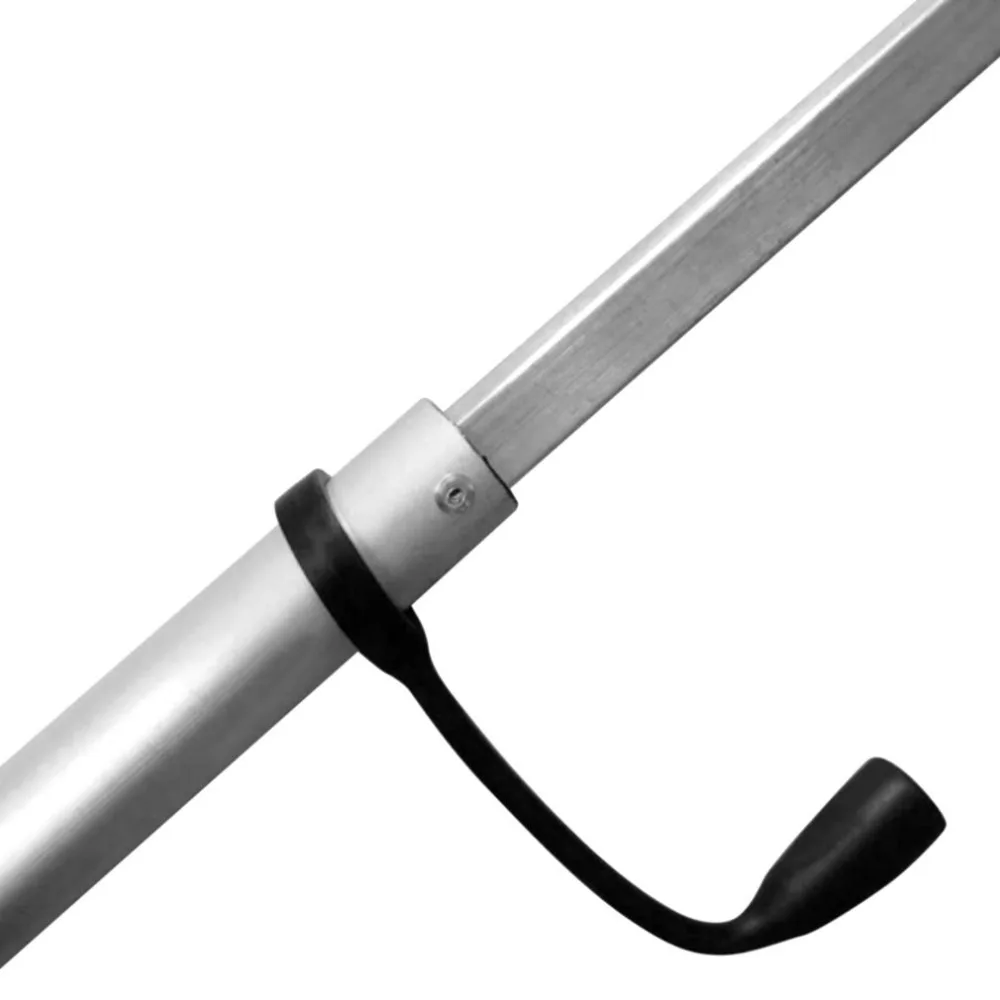 60cm Or 120cm Stainless Steel Sea Telescopic Fishing Gaff Aluminum Alloy Spear Hook Fish Gripper Tackle Outdoor Fishing Tool #84