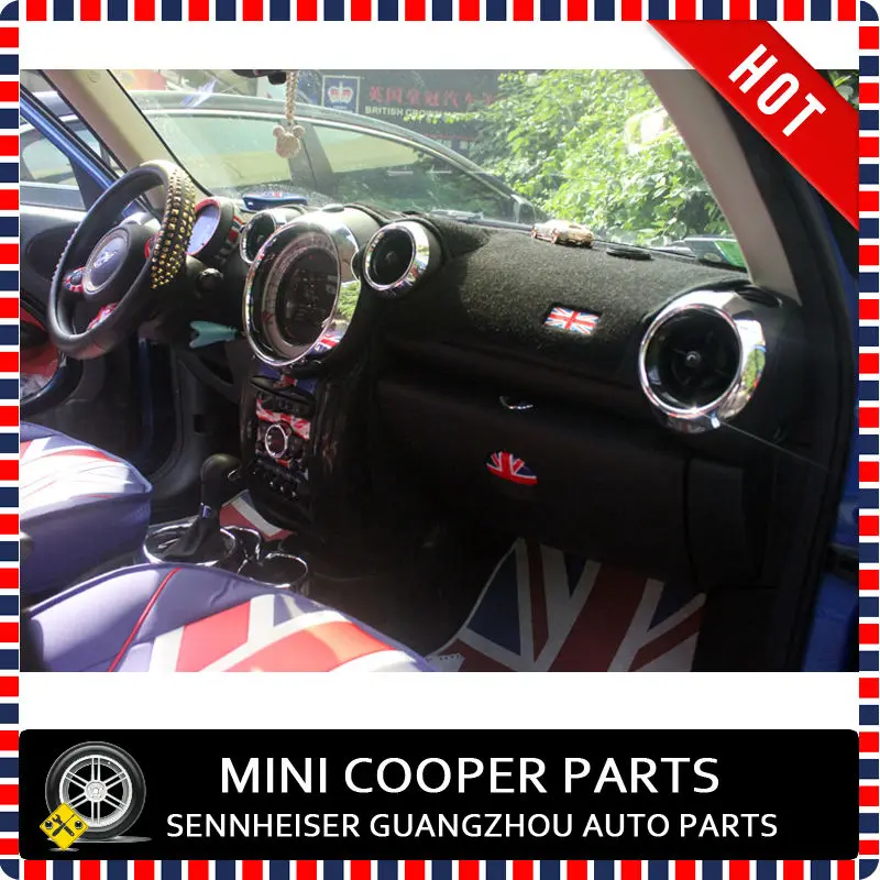 Brand New UV Protected Interior Kits Chrome Style Pure Silver Color For mini cooper R60 (8 Pcs/Set)