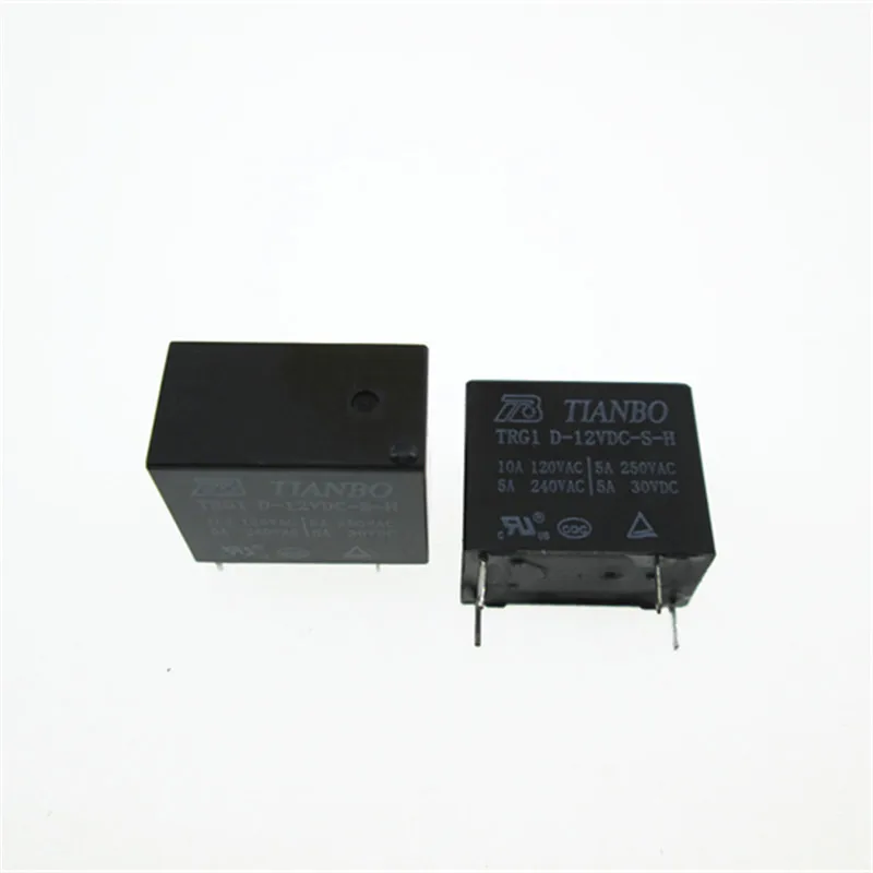 HOT NEW relay TRG1D-12VDC-S-H TRG1 D-12VDC-S-H TRG1D-12VDC TRG1 D-12VDC 12VDC DC12V 12V 5A 250VAC DIP4