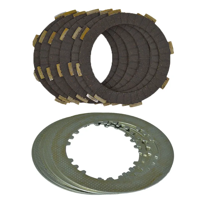 High Quality 6 Column Enhanced Clutch (6pcs Friction Plates+5pcs Iron Disc) Set For Honda CG150 CG175 CG200 CG250 CG300