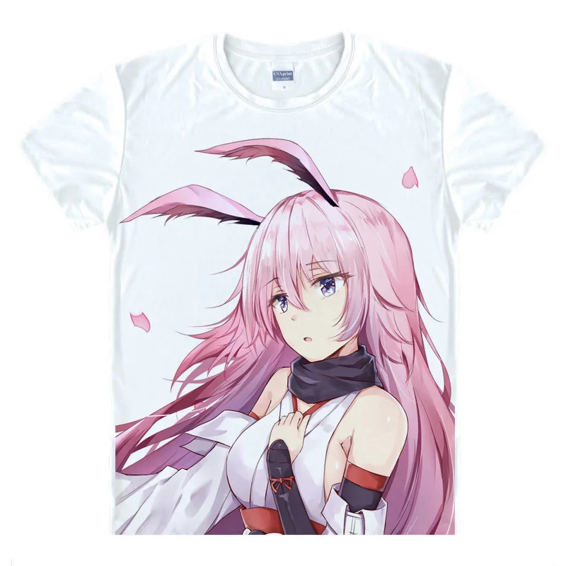 Coolprint Honkai Impact 3rd T Shirt Yae Sakura Yae no Sakura Men Casual TShirt Premium T-Shirt Printed Short Sleeve Shirts