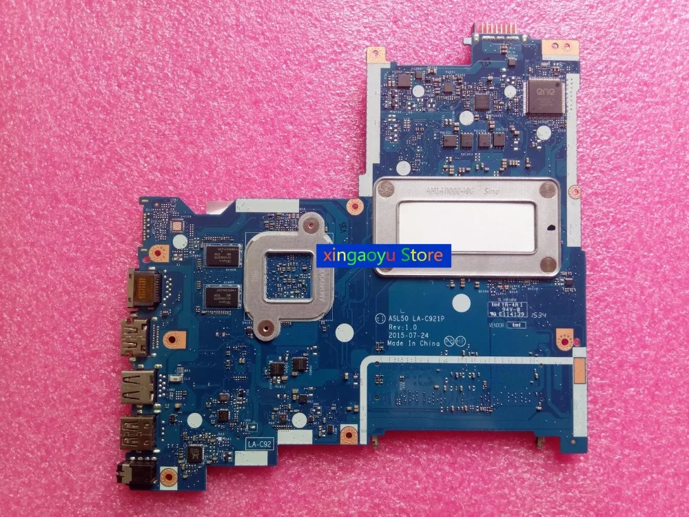 For HP 15-AC Laptop Motherboard I7-6500U CPU 2GB DDR3L 828188-001 828188-601 ASL50 LA-C921P 100% Test OK