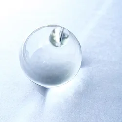 30mm Transparent Asian Quartz Crystal Sphere Smooth Good Luck Feng shui Ball With One Hole Hanging Home Wedding Party Decoration