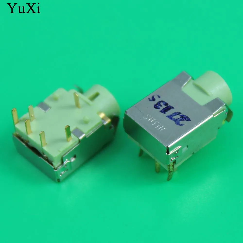 YuXi Common universal 6Pins audio interface audio jack for notebook mobile phone earphone