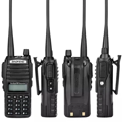 Original Baofeng Walkie Talkie baofeng UV-82 Radio Portable Comunicador Two Way Radio Double PPT handle Ham Radio Stations