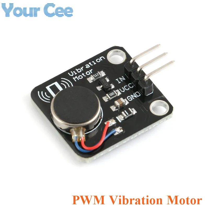 5pcs/1pc PWM Vibration Motor Module DC Motor Phone Vibrator for Arduino UNO R3 MEGA2560 Electronic DIY Kit