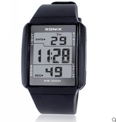 Xonix Herren Sport uhren digital wasserdicht 100m Multifunktion schüler Sport uhr Taucher Schwimm läufer Uhr Chronograph