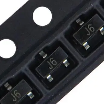 100ชิ้นS9014 J6 1F T04 L6ทรานซิสเตอร์NPN SOT-23 SMD