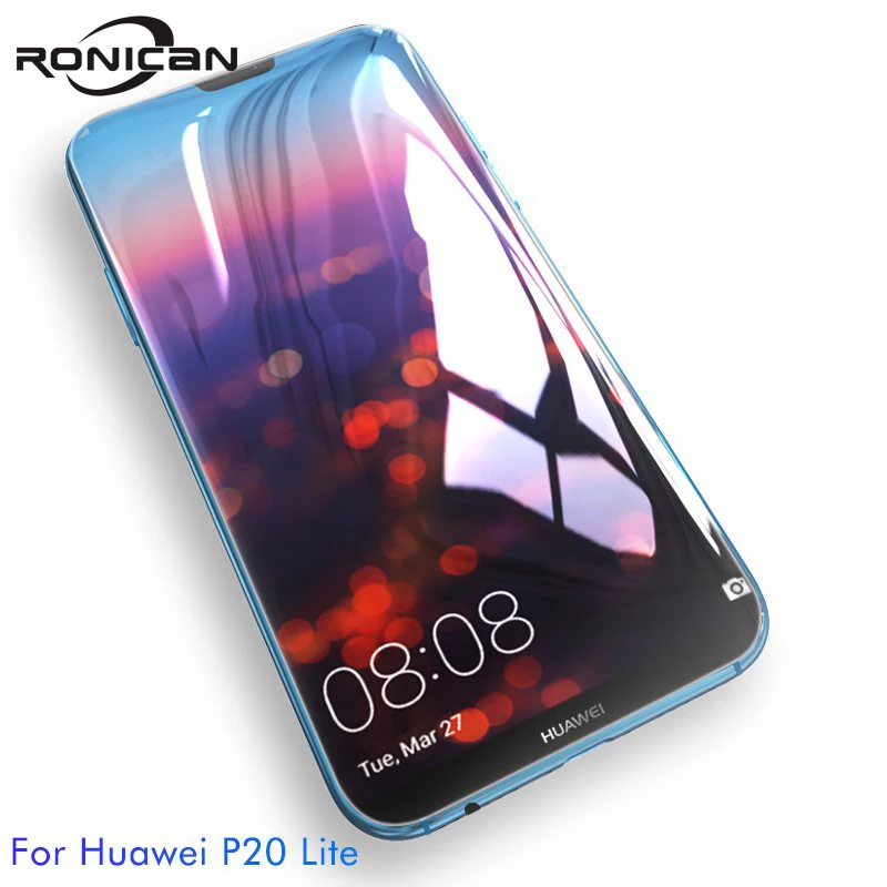 RONICAN huawei p20 pro glass tempered full cover p20 lite screen protector hawei p 20 film huawei p20 lite glass P20Lite p20 pro