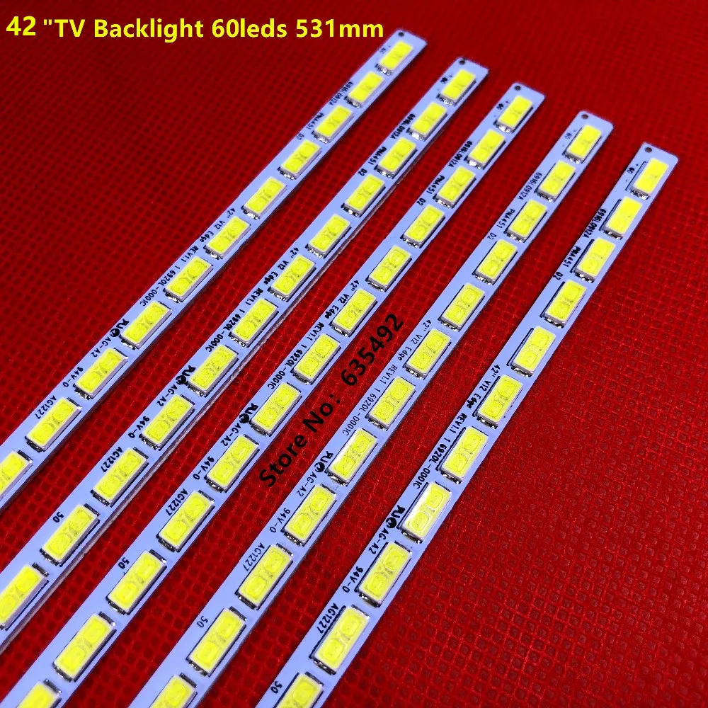 100pcs LED backlight strip For 6922L-0016A 42LT560H 42LS5700 42LS4600 TX-L42E5BG 42LM6200 42LM5800 42PFL4007 42PFL5007 42PFL6007