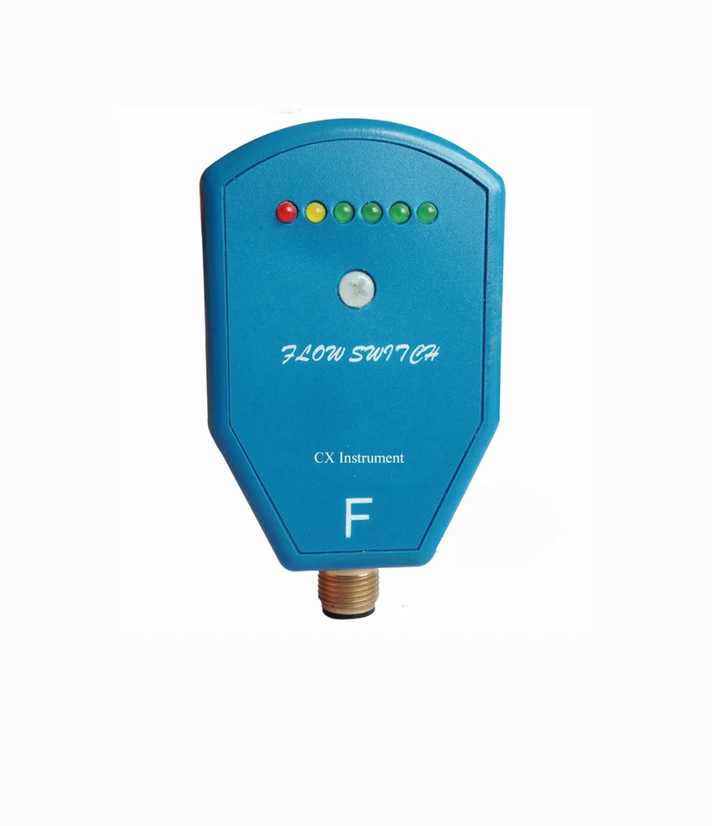 Digital Water Flow Sensor With 1..150 cm/s 100 Bar max pressure and IP67 Protection Flow Switch Water