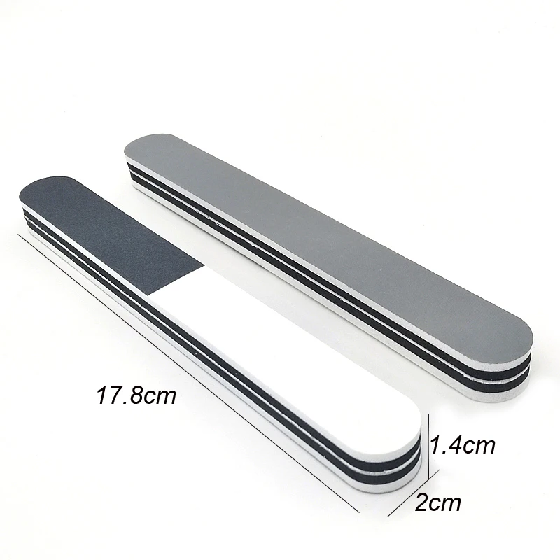 4 pcs/lot 3 Way Nail Buffer Files Block Nail Art Tool Manicure Device Tool UV Gel Polisher Nail File Polishing Salon Nail Sponge