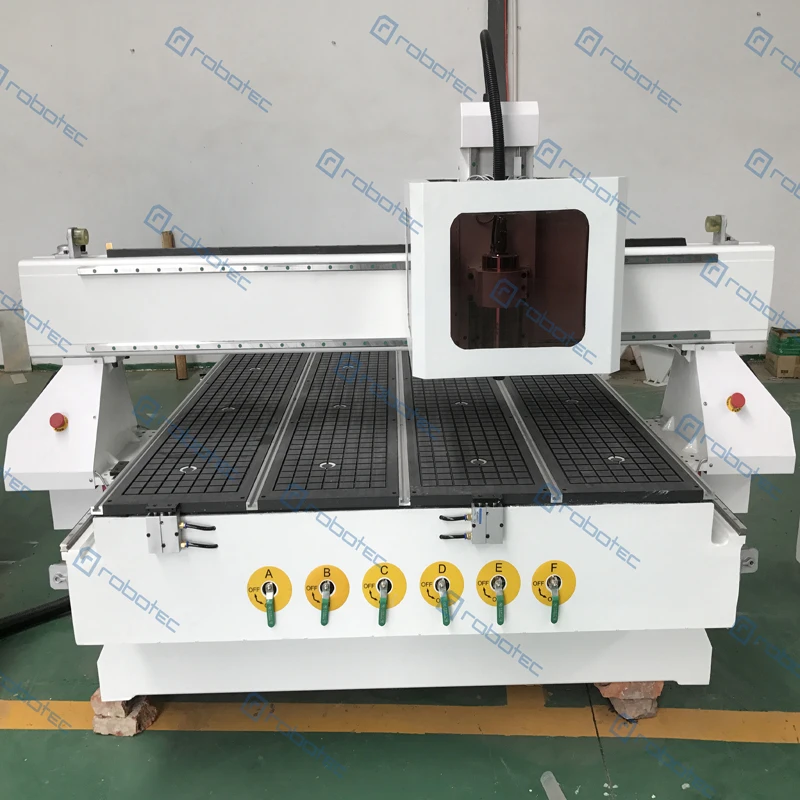 Vacuum table with T-slot wood cnc router/ cnc milling machine 1325 1530