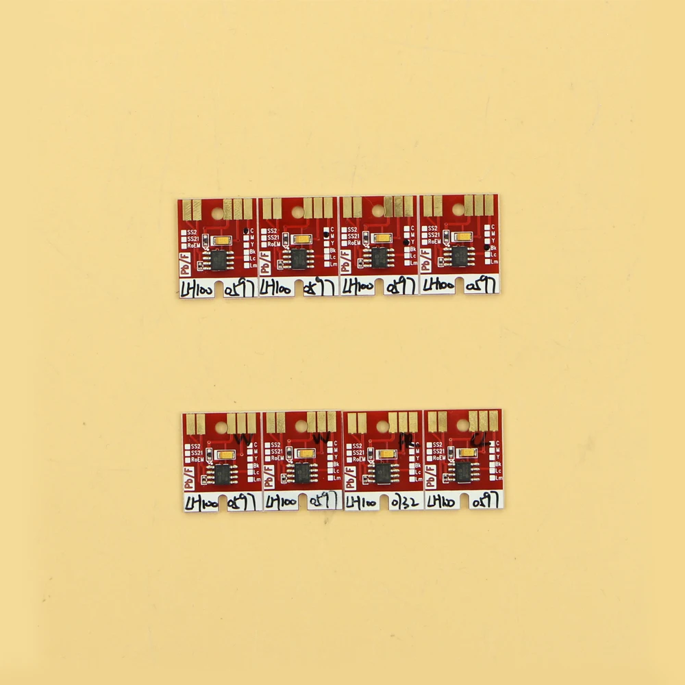 LH100 spc 0597 permanent chips for Mimaki UJF3042 UJF6042 LH100 chips, Clear is one time chip type