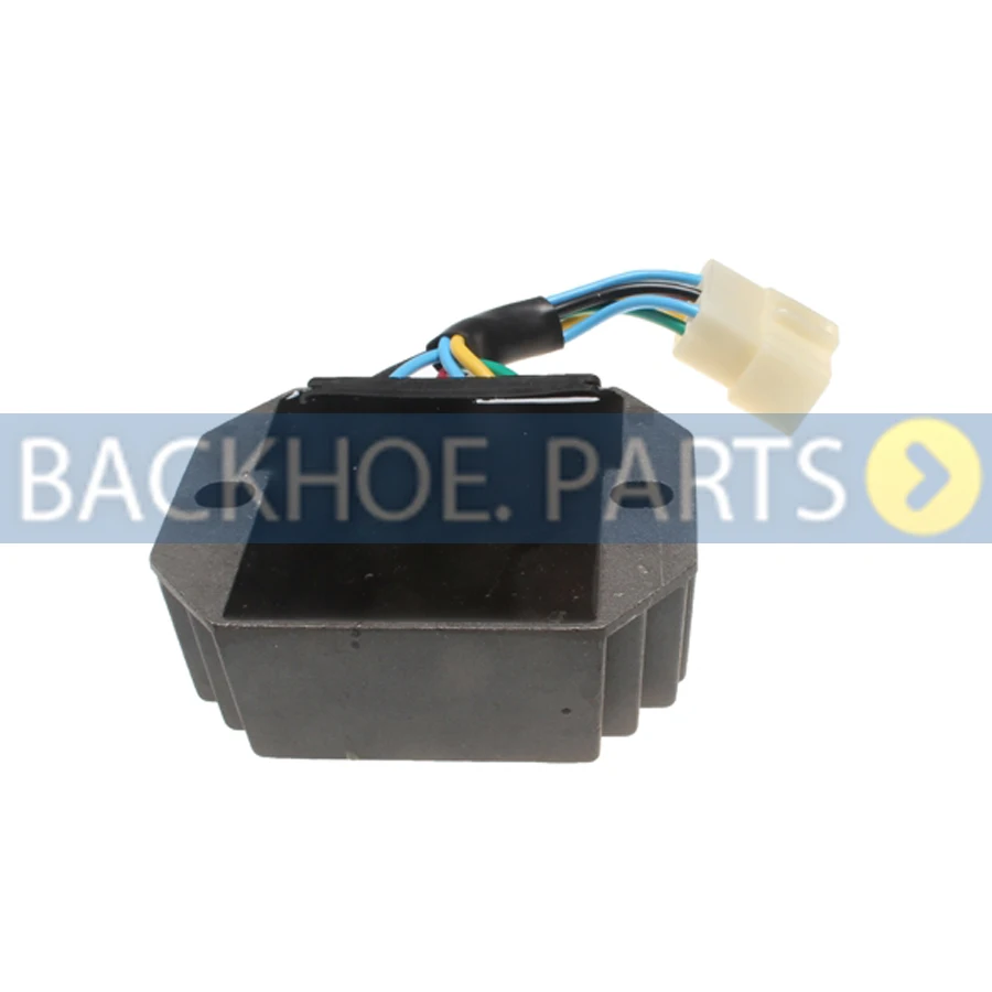 12V Voltage Rectifier Regulator 6 Wire 15531-64601 for Kubota M8200 M8540 M8560 T1600 GR2120 GR2100 GR2110