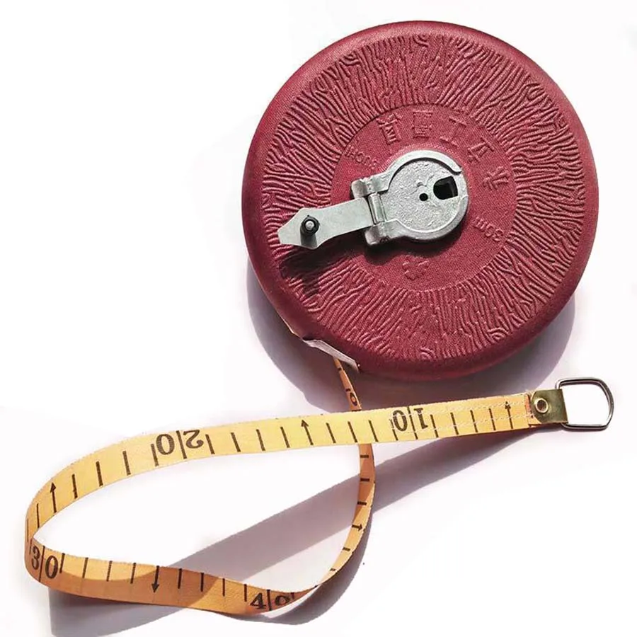 

100M Burlap tape Measure 100 Meters tape Meter Ruler Construction Measuring Tools