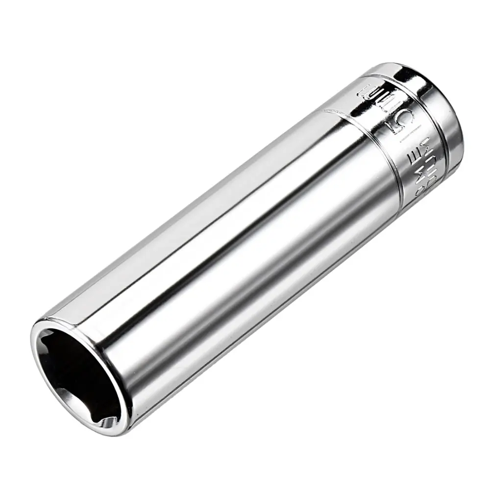 Uxcell-deep Drive Socket Cr-v Aço para Reparações Automotivas Manutenção Doméstica 1.5 15 mm 16 mm 19 mm Pontos
