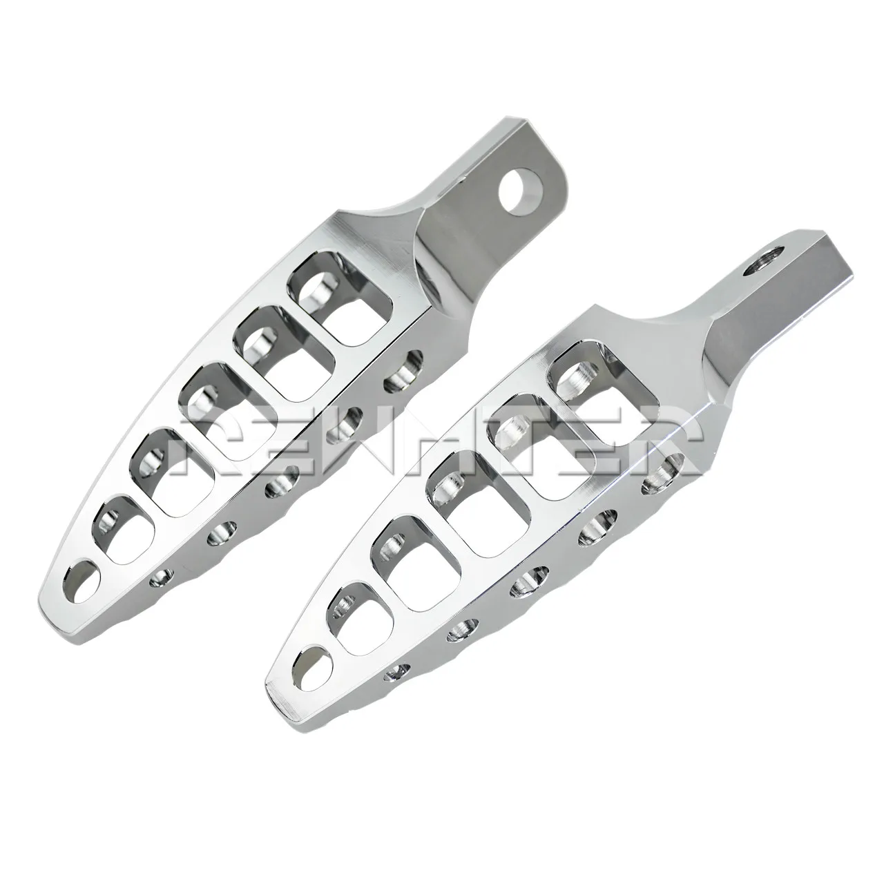 Motorcycle Footrests 45 Degrees Male-Mount CNC Footpeg Pedal Foot Pegs For Harley Sportster 883 1200 XL XR Touring Dyna Softail