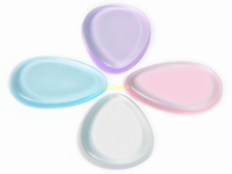 Esponja de maquiagem em silicone waterdrop para base líquida, creme bb, 1200