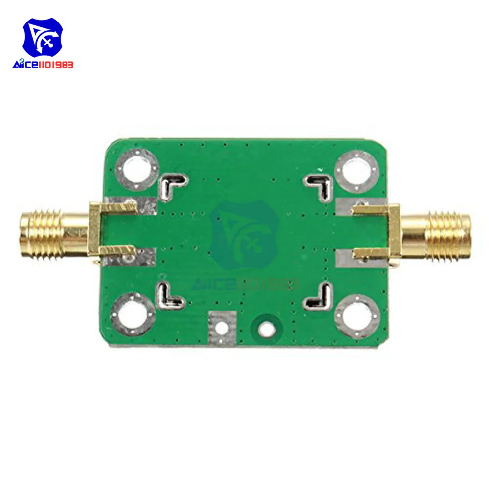 LNA 5 -6000MHz RF Broadband Gain 20dB Low Noise Amplifier Module with Shielding Shell for Shortwave FM TV Audio Amplifier Board