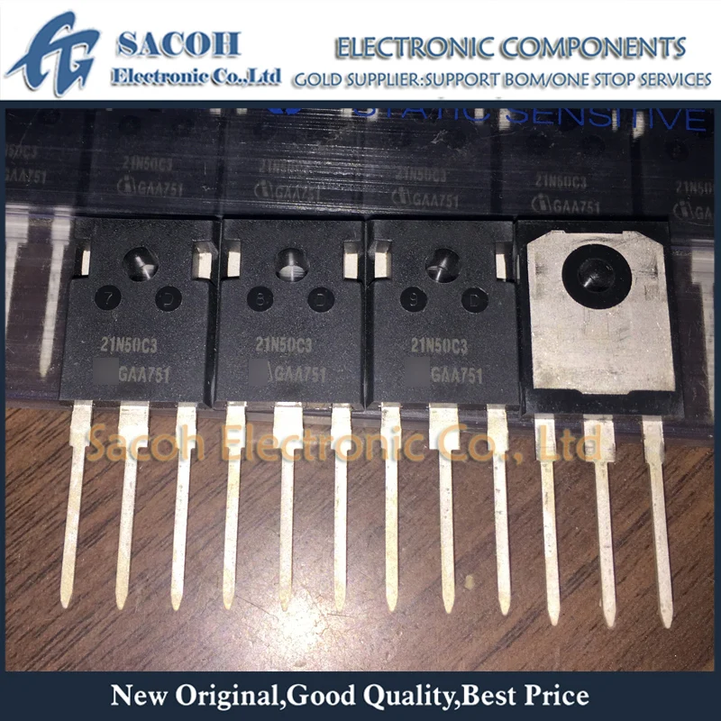 

Refurbished Original 10Pcs/Lot SPW21N50C3 21N50C3 21N50 OR SPW32N50C3 32N50C3 TO-247 21A 500V Power MOSFET Transistor