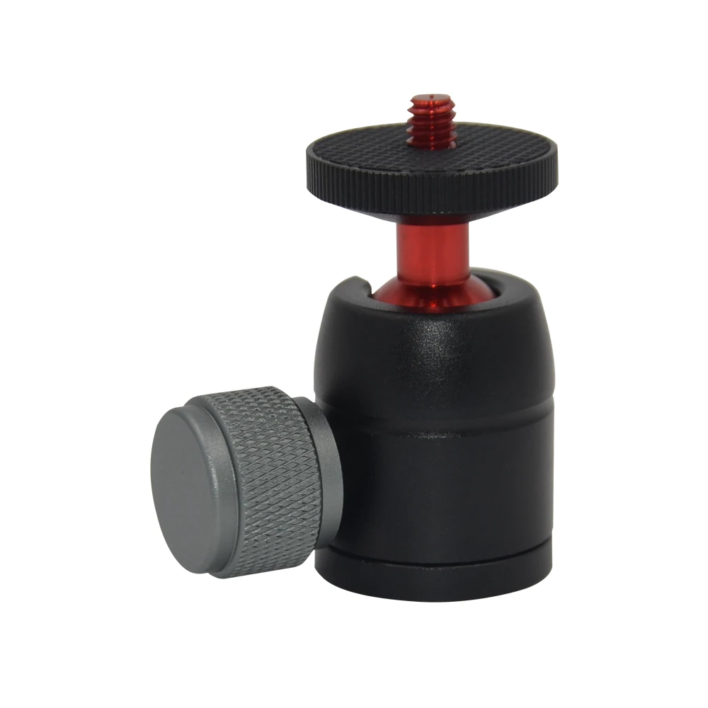 미니 회전 볼 헤드, 미니 삼각대 헤드, 카메라 용 작은 삼각대, 카메라 삼각대 라이트 스탠드, DSLR 액세서리 볼 헤드