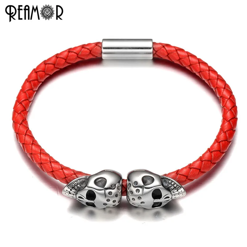 REAMOR 5mm High Quality Jewelry Findings Bracelet Necklace Clasp DIY Making 316l Stainless Steel Magnet Hook Magnetic Clasp