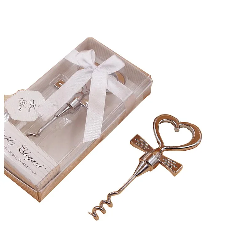 

20pcs Wedding Souvenirs Prince Charming Heart Wine Bottle Opener Wedding Favors and Gifts for Guest Thank you Gift Party Favors