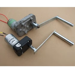 Elecrow Hand Crank for Generator Wind Power Dynamo Wind Driven DC Generator 8mm 1Pcs