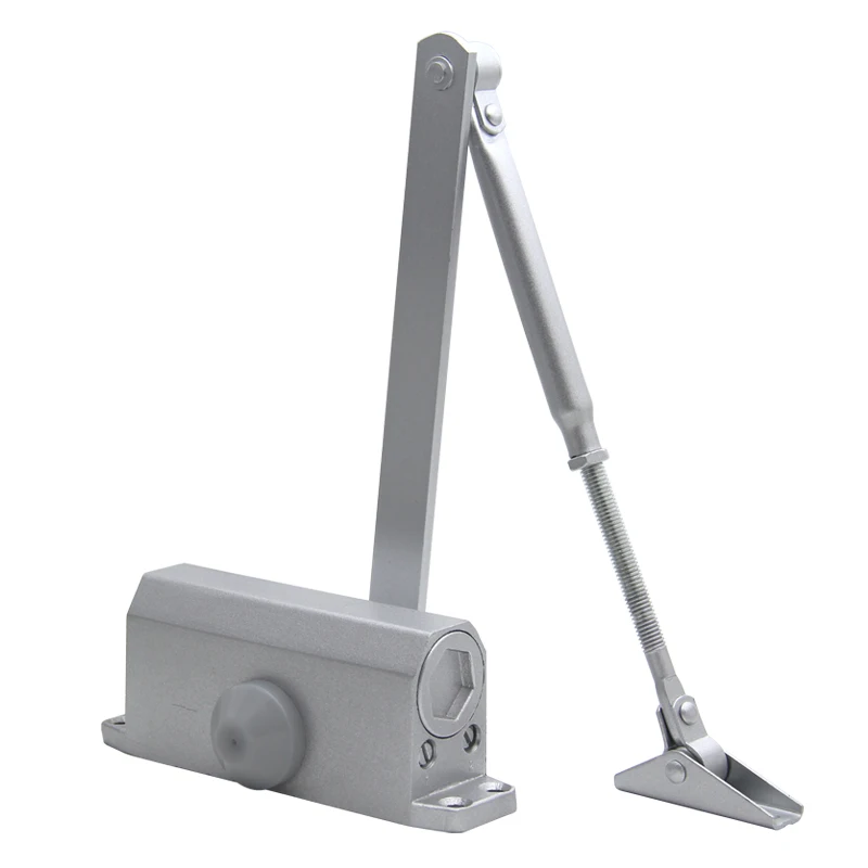 1PC Automatic Hydraulic Arm Door Closer Stopper Mechanical Speed Control Up to 45KG