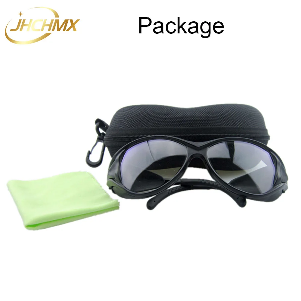 JHCHMX คุณภาพสูง YAG เลเซอร์ตาแว่นตาป้องกันแว่นตา 940-1200nm/1064nm สำหรับเลเซอร์ตัดเครื่อง