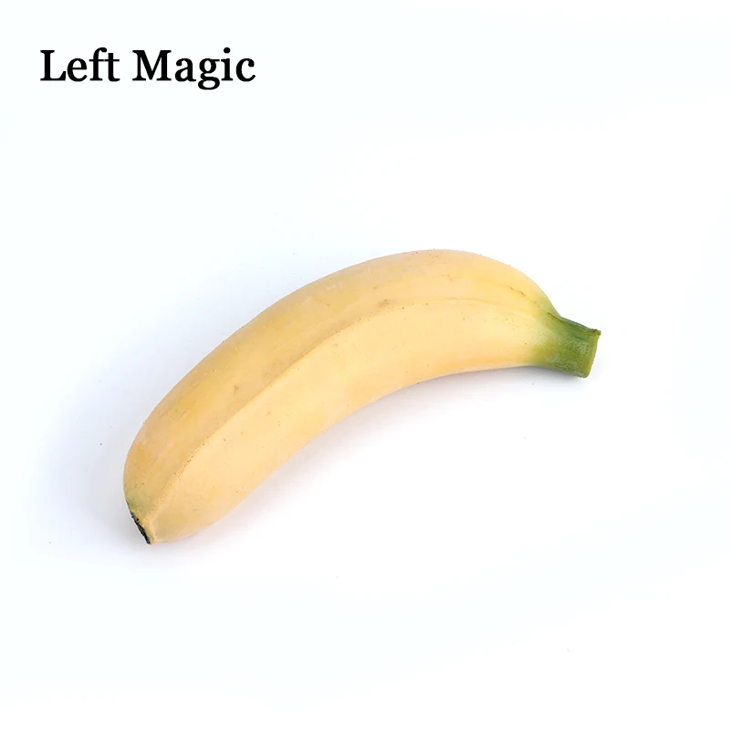 Rubber Fake Banana From Empty Hand Imitation Vanishing Appearing Banana Magic Tricks Stage Gimmick Props Illusion Comedy