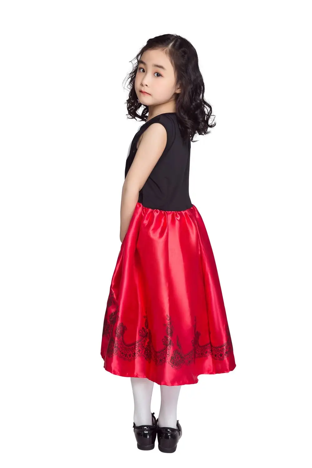 Girl Dress Cosplay Party Costume Dress Clothing Little Red Riding Hood Baby Kids Girls Halloween Children's Costume