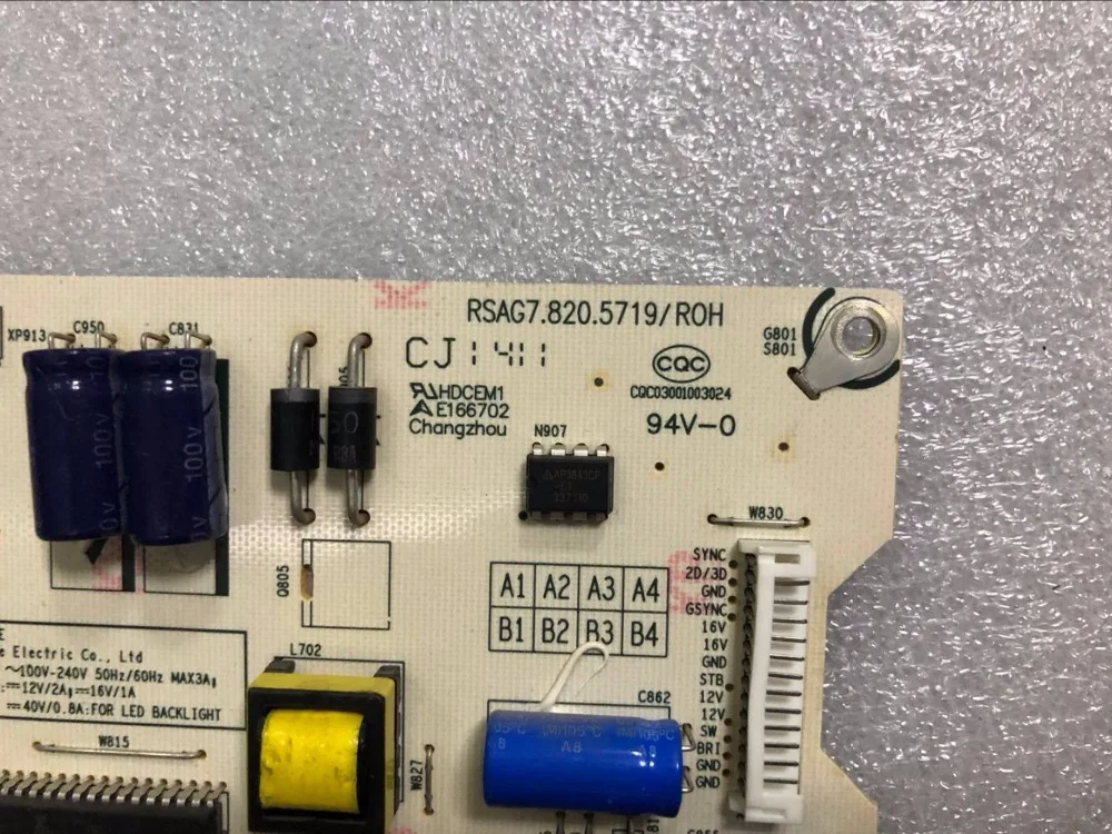 แผงพลังงานสำหรับแผงพลังงาน LED42K600A3D แบบดั้งเดิมของ szylij RSAG7.820.5719 HLL-2642WO