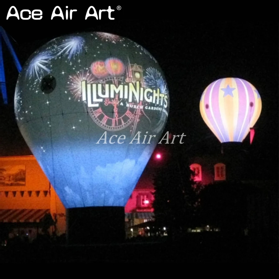 

Great Decoration Prop Giant Inflatable Standing Advertising Balloon Replica with Led Lights for Event Made in China