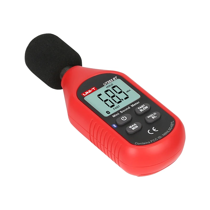 UNI-T UT353BT Sound Level Meter Digital Bluetooth Noise Meter Tester 30-130dB Decibel Monitoring Sound Level Meters