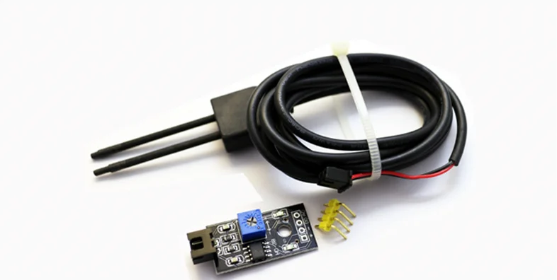 2 قطعة 3.3-12VDC DO AO مزدوج ميناء التربة الرطوبة وحدة/كشف رطوبة التربة/التآكل التحقيق لاردوينو التربة الرطوبة الاستشعار