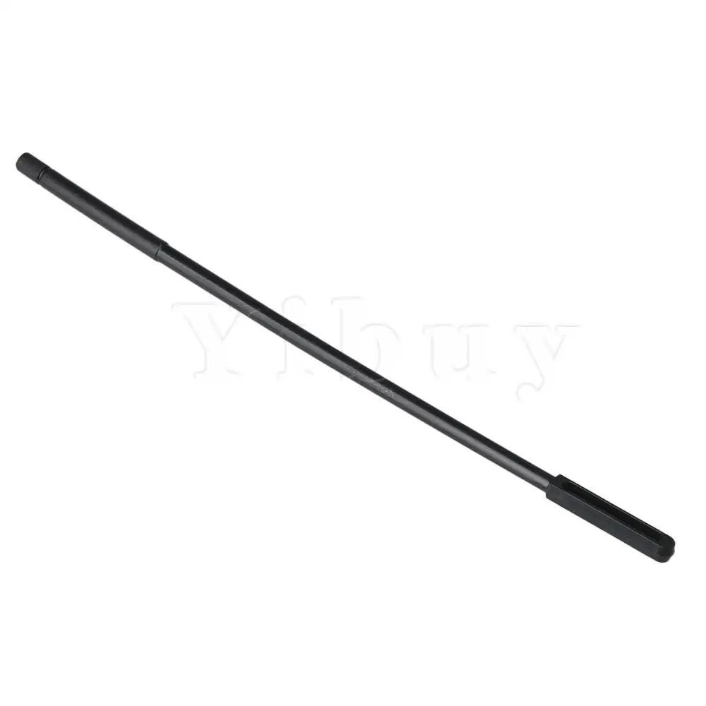 Yibuy   Piccolo Cleaning Rod Plastic Piccolo Bore Barrel Chamber Protection Clean Tool for Musical Instrument Accessory Black