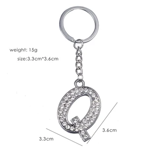 8 최고의 판매 편지 키 체인 -18