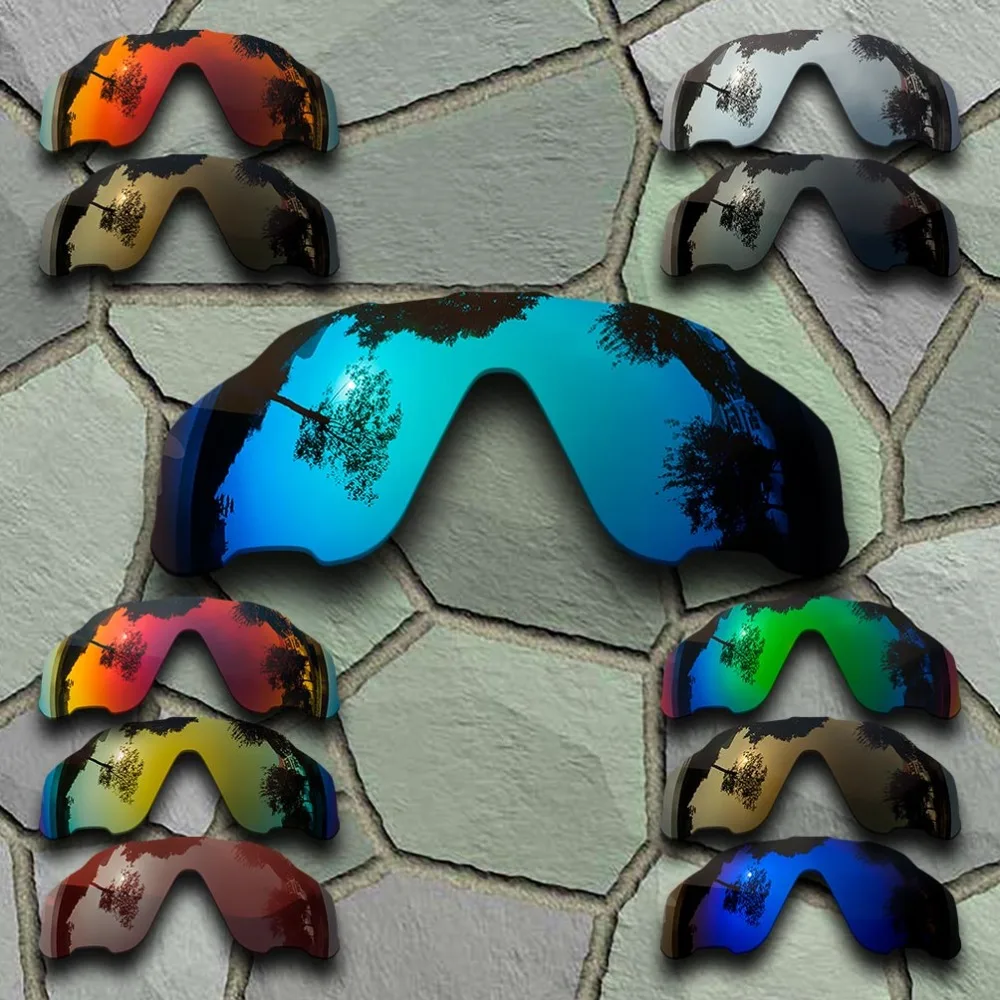 Lentes de reposição polarizadas para óculos de sol para Oakley Jawbreaker - Variedades