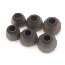 BQEYZ-cubierta de auriculares para Monitor de oído, accesorios de repuesto de silicona, 3 pares, S, M, L