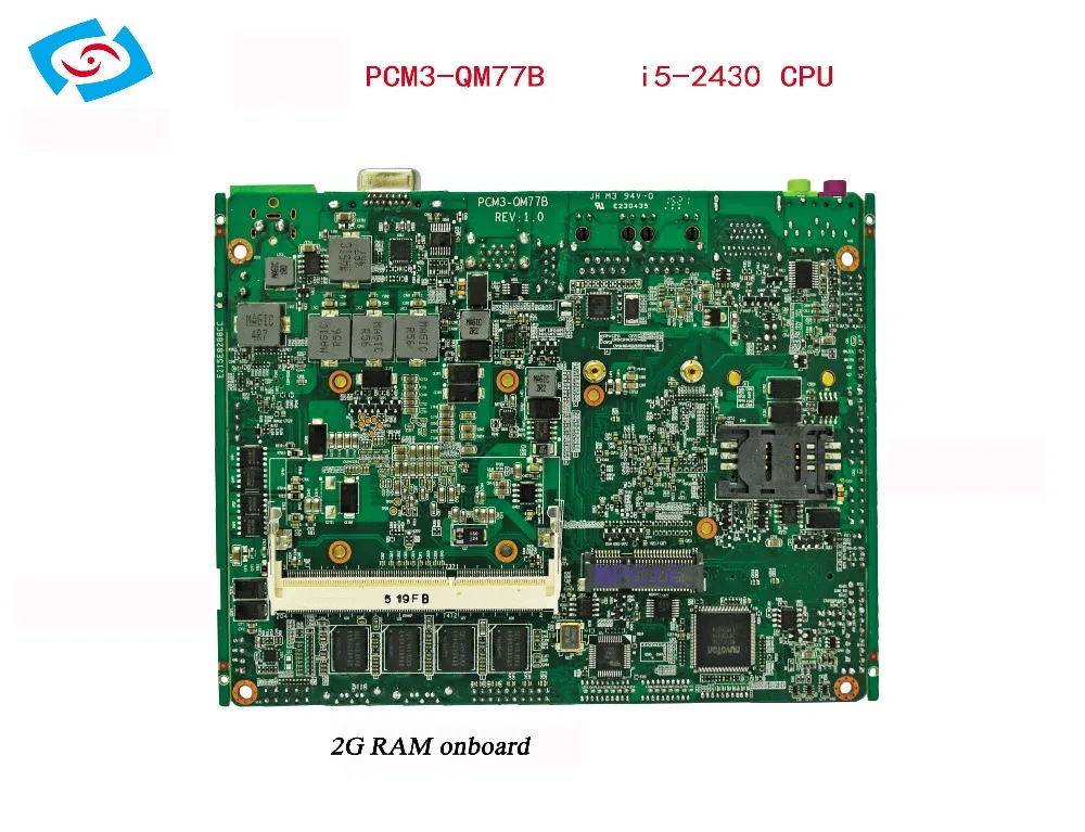 

lga1366 motherboard Industrial Motherboard I5-2430M 2.4GHZ tested and work 100% (PCM3-QM77B)