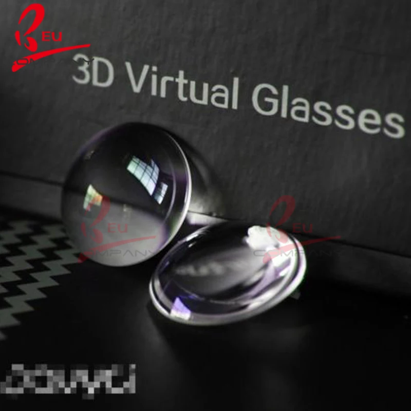 High quality Diameter 37 MM FL 45MM  Double -Convex acrylic  3D Google cardboard  lens