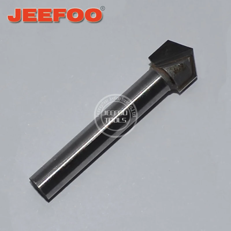 6*10*120degree Wholesale V Groove cnc router bits, Sharp milling cutter tools for 3D wood carving chamfering