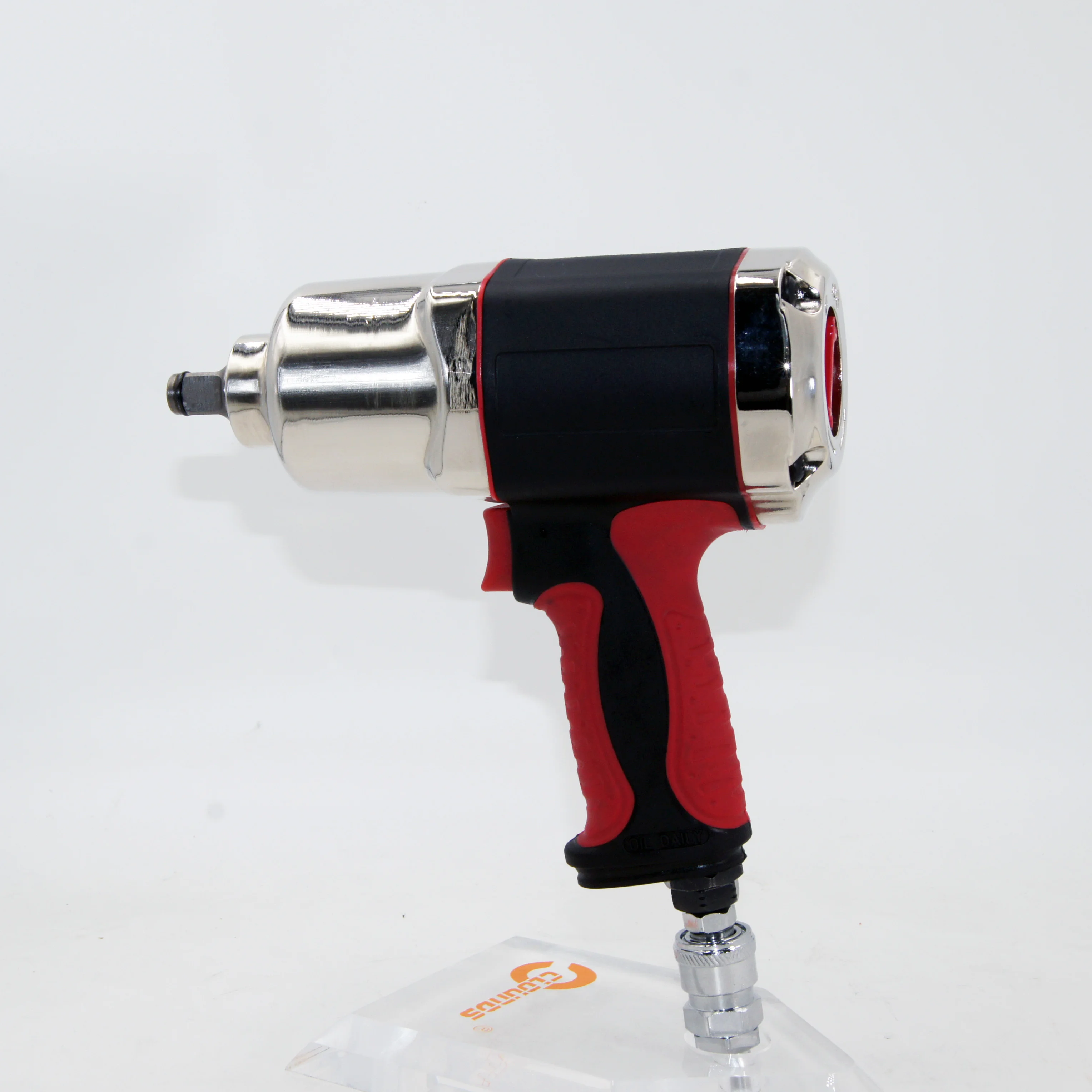 

SAT1710 680N-m Pneumatic Twin Hammer Handle Exhaust Car Repair Air Wrench 1/2" Air Impact Wrench