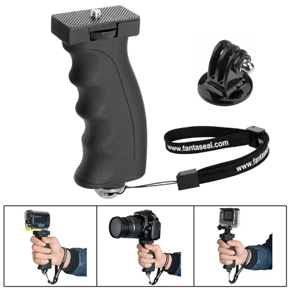 Camera Handheld Grip Video Vlog Hand Grip Stabilizer Holder Tripod Monopod Hand Holder For Sony HDR AS300 AS200 AS100 AS50