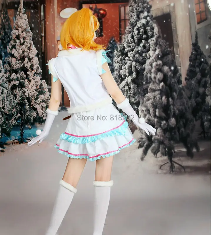 Love Live Snow Halation Kousaka Honoka เสื้อกั๊กชุดเครื่องแบบชุดอะนิเมะปรับแต่งชุดคอสเพลย์