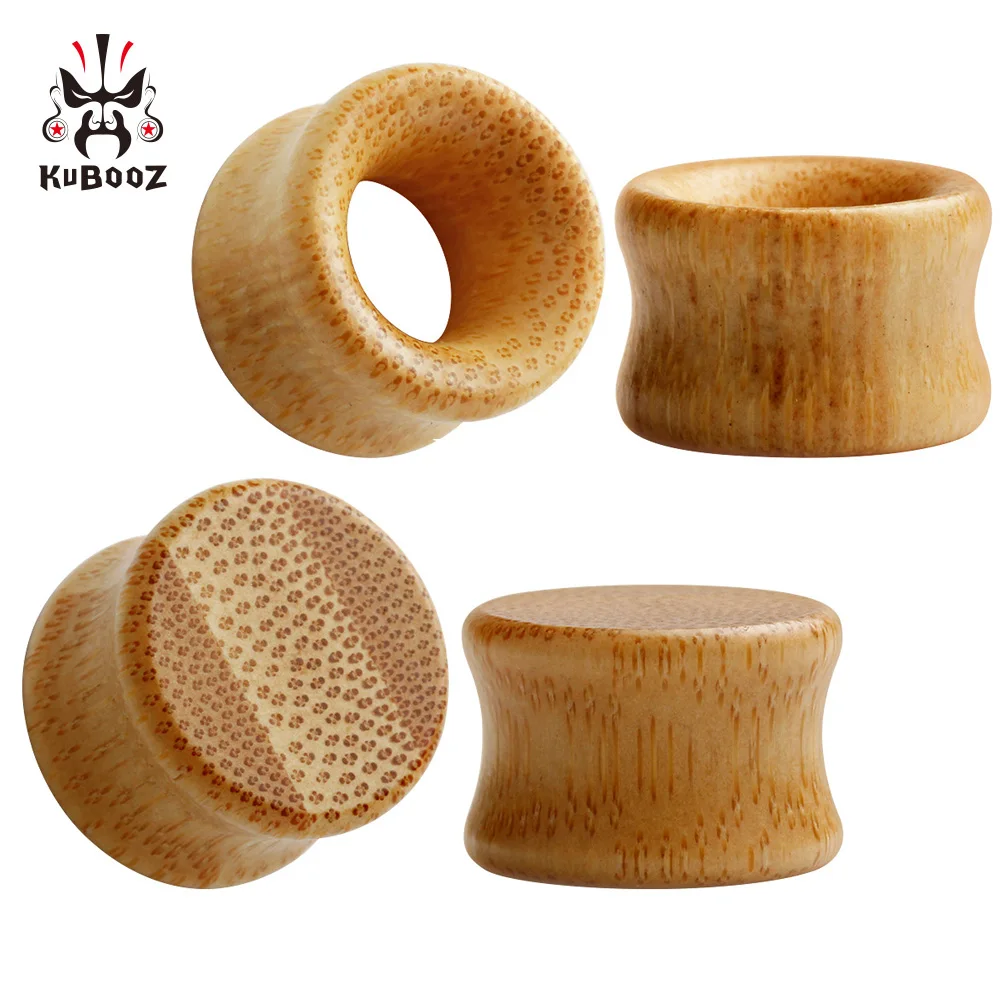 Wholesale Price Bamboo Eood Ear Plugs Piercing Earrings Tunnels Body Jewelry Expander Gauges Stretchers 42PCS