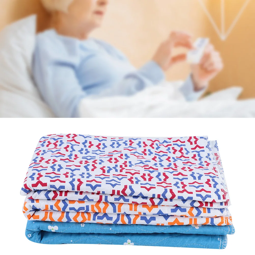 Washable Pads Cloth For Elder Children Reusable Incontinence Underpads Absorbent Cotton Bed Pads Washable Towel Pads Tools