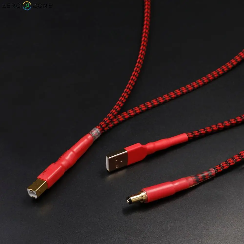 ZERO-ZONE 1.2M HIFI Data / power separated USB cable (2 kinds for choose ) L4-40